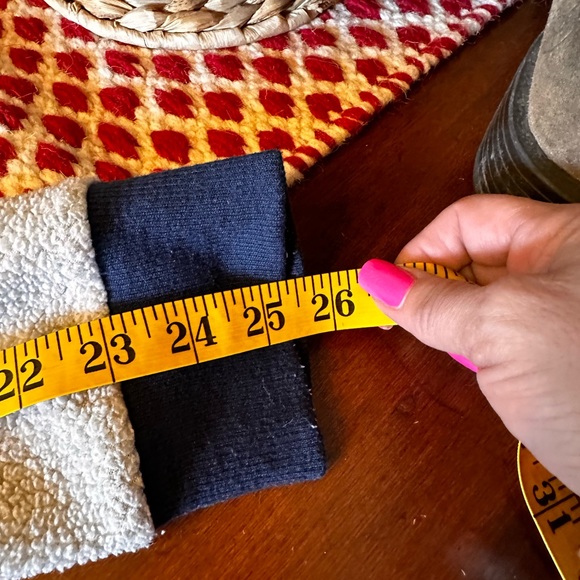 Patagonia men’s small vintage cream/gray with blue trim zip up jacket. - Picture 14 of 14